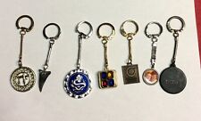 Vintage Lot of 7 Key Chain. Multicolor picture
