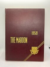 1958 The Maroon Fordham College University New York Rameses HB picture