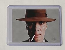 Oppenheimer Limited Edition Artist Signed Cillian Murphy Trading Card 6/10 picture