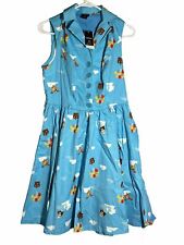 Her Universe Disney Pixar UP Balloons Retro Dress Size SMALL Multicolor NEW picture