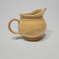 Longaberger Butternut Yellow Sauce Pitcher Woven Traditions picture