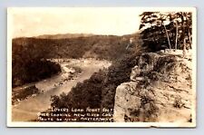 c1948 RPPC Lover's Leap New River Canyon Rte 60 Ansted W Virginia WV Postcard picture