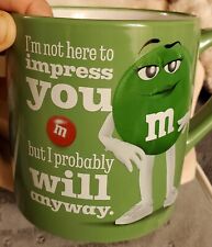 M&M's  Green Candy Coffee Cup/mug picture