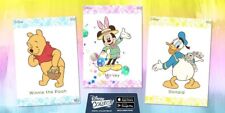 Topps Disney Collect Easter Party Collection Full Set 52 Digital Cards picture