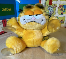 Garfield Vintage Dakin Plush, Suction Cup, I'm Climbing The Walls For You, 6