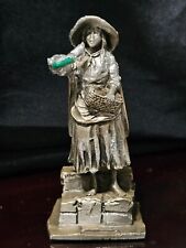 VINTAGE RON HINOTE PEWTER THE MATCH GIRL 3
