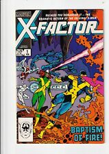 X Factor #1 Marvel Comics, 1985 White Pages NM 1st Print picture
