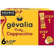Gevalia Cappuccino K-Cup Coffee Pods 6 Ct Box picture