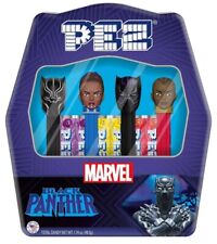 BRAND NEW PEZ Marvel Black Panther Gift Tin w/4 Collectables with  picture