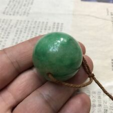 30mm Ancient Burmese Jadeite Green Beads Buddhist Beads picture