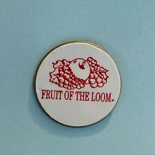 Vintage Fruit of the Loom Lapel Pin Metal Advertising picture