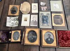 Lot of Photos Ambrotypes Tintypes Union Case Parts 6768(x) picture