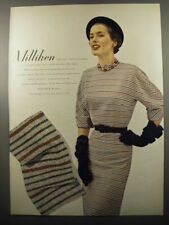1950 Milliken Woolens Advertisement - Jamison Classics Dress picture