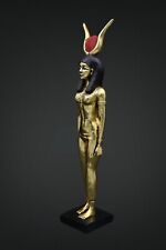 ANCIENT EGYPTIAN PHARAONIC GOLD Stone Statue Egypt God Seth with Devil Head Fish picture