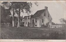 The House where Tea was Stored Greenwich New Jersey c1900s Postcard picture