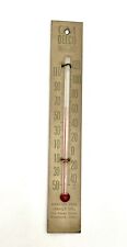 Vintage GM DELCO 365 Advertising Metal Thermometer picture