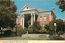 Governors Mansion Cheyenne Wyoming WY Postcard picture