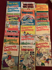 Dennis the Menace Silver and Bronze Age Comics Lot of 18 picture
