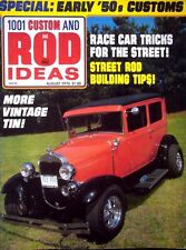 VINTAGE TIN -  101 CUSTOM AND ROD IDEAS MAGAZINE, AUGUST 1976 VOL 10, NUMBER 8 picture