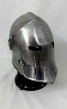 Medieval Barbuta Helmet Knights Templar Crusader Armour Helmet picture