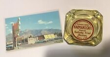 Vintage 1950’s ORIGINAL HARMAN’S Kentucky Fried Chicken KFC Ashtray and Postcard picture
