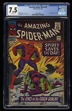 Amazing Spider-Man #40 CGC VF- 7.5 Off White Classic Romita Green Goblin Cover picture
