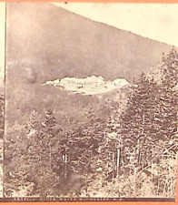 c1900 WHITE MOUNTAINS NEW HAPSHIRE PROFILE HOUSE STEREOVIEW PHOTO CARD Z5612 picture