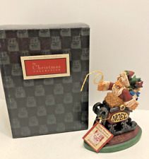 David Frykman Santa in Noel Sleigh with Whip 1999 Signed Limited Event Piece 7
