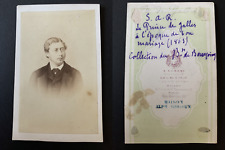 Duroni, Milan, Prince of Wales Vintage Albumen Print CDV.  picture