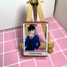 Haikyuu Tetsurou kuroo Anime Group Photo Card Cosplay Pendant Keychain Gift #6 picture