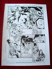 Rodney Buchemi original art Legenderry Red Sonja #5 pg 6 published-free shipping picture