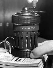 Calculating machine Curta company Contina Bureaux Rechenmaschi- 1953 Old Photo picture