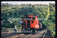 R DUPLICATE SLIDE - Western Maryland WM Caboose Action Grabbing Orders picture
