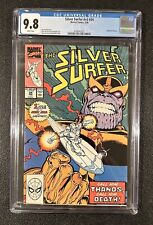 Silver Surfer #34 (1990) CGC 9.8 ~ Return of Thanos ~ Brand New Case picture