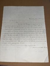 1845 Letters to Trust: Colonel George Pratt & Captain James Family Hartford CT picture