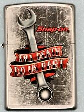 2016 Snap On Tools Til Death Do Us Part Wrench Chrome Zippo Lighter NEW picture