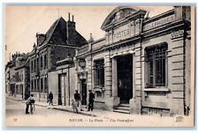 Noyon Hauts De France Oise France Postcard The Post Office Building c1910 picture