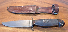 Vintage Kinfolks Fixed Blade with original Kinfolks sheath 9