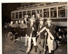 CSU Fort Collins 1926 PAO Colorado State University Photo Men Car Trolley Train picture