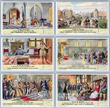 1953 LIEBIG*SET OF 6 TRADE CARDS*S1569 * WILLIAM THE SILENT*WILLEM DE ZWIJGER picture