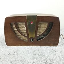 Vintage Zenith Tube Radio AM Model 6D030-Z Eames Wood Cabinet Not Working picture