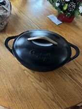 Cravings By Chrissy Teigen 5 Qt Pre-Seasoned Cast Iron Dutch Oven With Lid picture