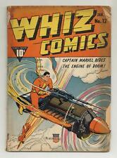 Whiz Comics #12 GD- 1.8 1941 picture