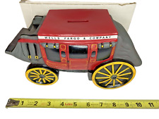 Wells Fargo Stage Coach Large Coin Bank 10