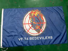 USN VF-74 Be-Devilers 3x5 ft Flag Banner picture