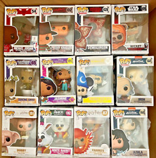 Funko Pop 17 Piece Collection (open/damaged box) + Bonus 12 protector sleeves picture