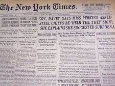 1937 JUNE 27 NEW YORK TIMES - IL DUCE SAYS ITALY WILL BACK FRANCO - NT 716 picture