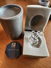Swarovski Crystal Bear Figurine With Box picture