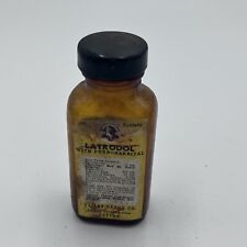 Vintage Tailby Nason Boston  LATRODOL phenobarbital EMPTY BOTTLE picture