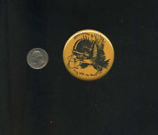 vintage 1981 Homecoming Fly with the Hawks  button pinback picture